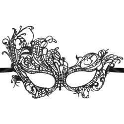 Koronkowa maska wenecka Mroczna Elegancja