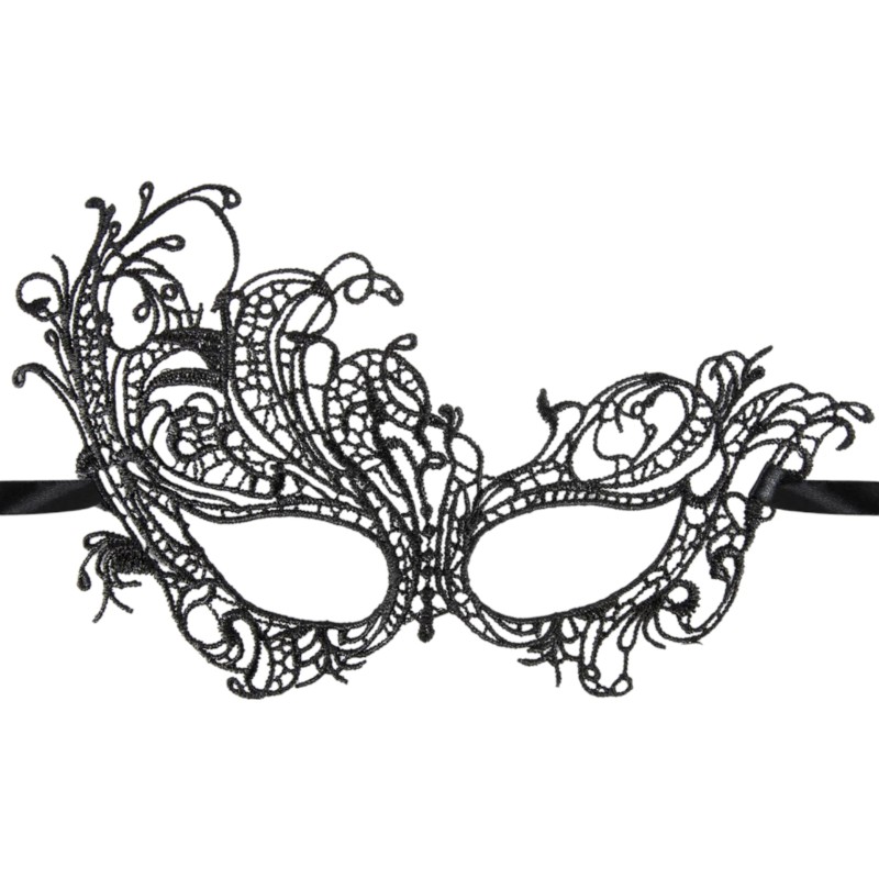 Koronkowa maska wenecka Mroczna Elegancja
