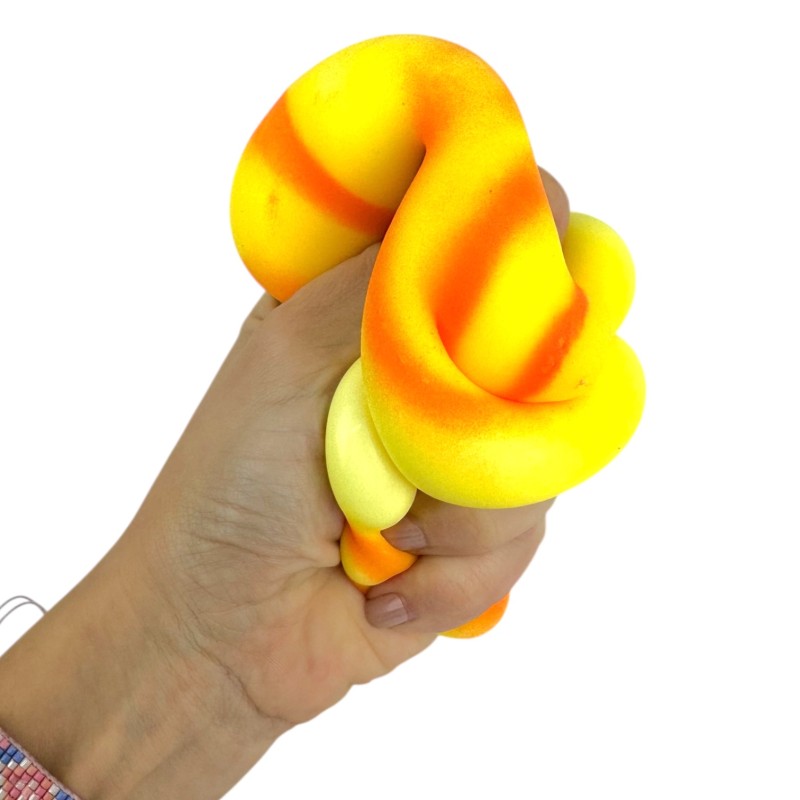 Gniotek squishy rogalik maślany chlebek 12 cm 1 szt.