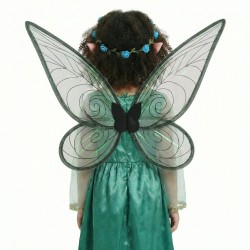 Strój Elfa Wróżki dla Dziecka z Uszkami i Skrzydłami