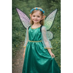 Strój Elfa Wróżki dla Dziecka z Uszkami i Skrzydłami
