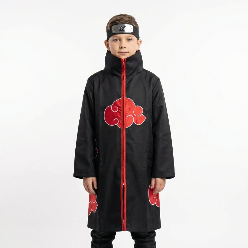 Kostium Ninja Akatsuki z Opaską