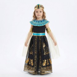 Strój Kleopatra dla Dziecka Sukienka Złota