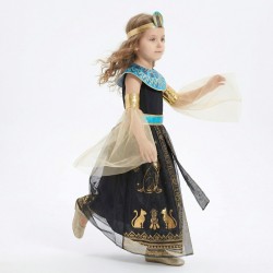 Strój Kleopatra dla Dziecka Sukienka Złota