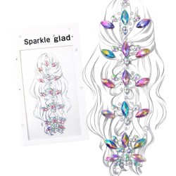 Strój Elfa Wróżki z Akcesoriami: Uszy Skrzydła Pierścień Kryształki