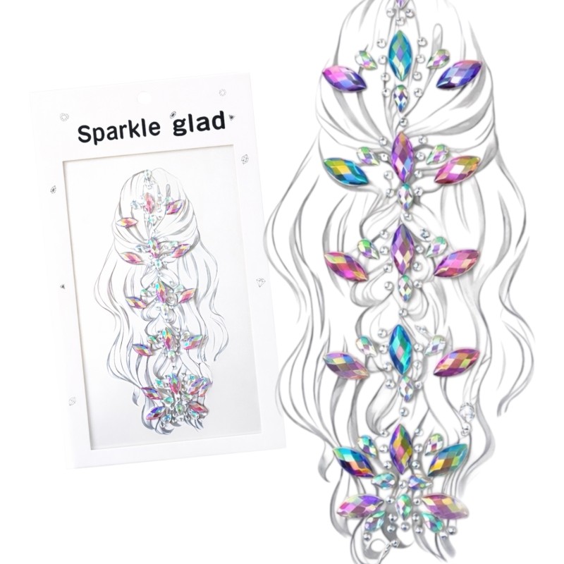 Strój Elfa Wróżki z Akcesoriami: Uszy Skrzydła Pierścień Kryształki