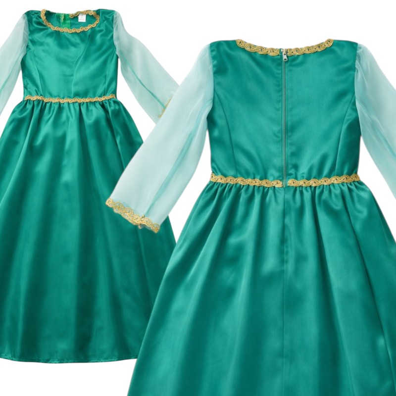 Strój Elfa Wróżki z Akcesoriami: Uszy Skrzydła Pierścień Kryształki