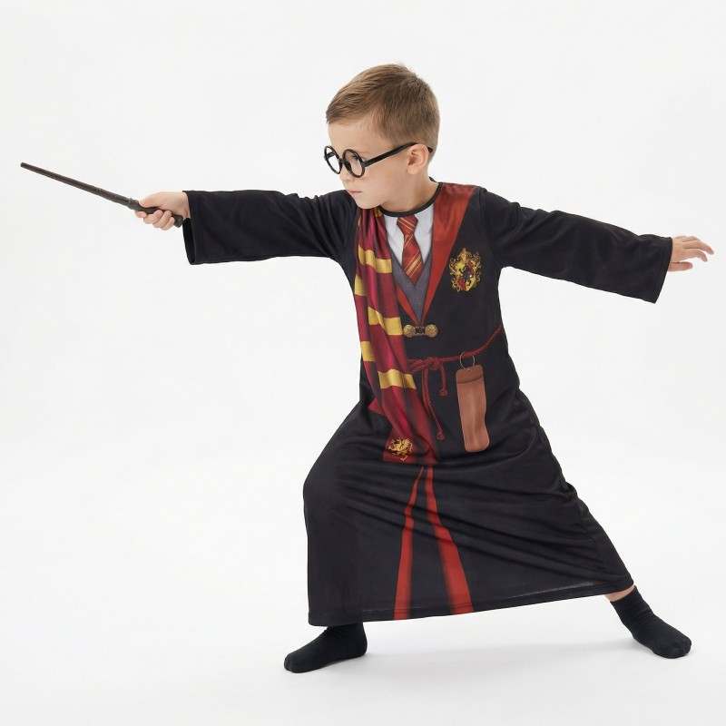 Strój Czarodzieja z Różdżką i Okularami