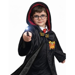 Kostium Harry Potter z Peleryną i Różdżką