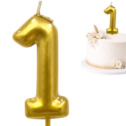 Świeczka urodzinowa cyfra 1...