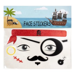 Zestaw pirat akcesoria miecz i tatuaże