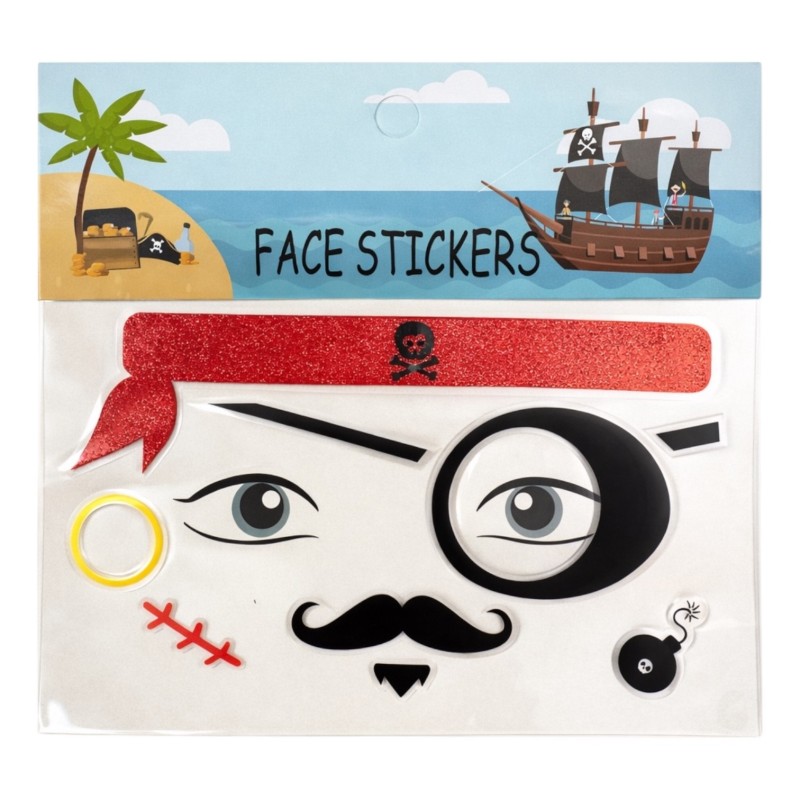 Zestaw pirat akcesoria miecz i tatuaże