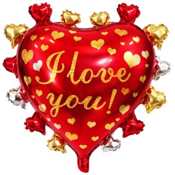 Duży Balon Foliowy Serce z...