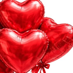 Balon Foliowy Na Walentynki Czerwone Serce Love
