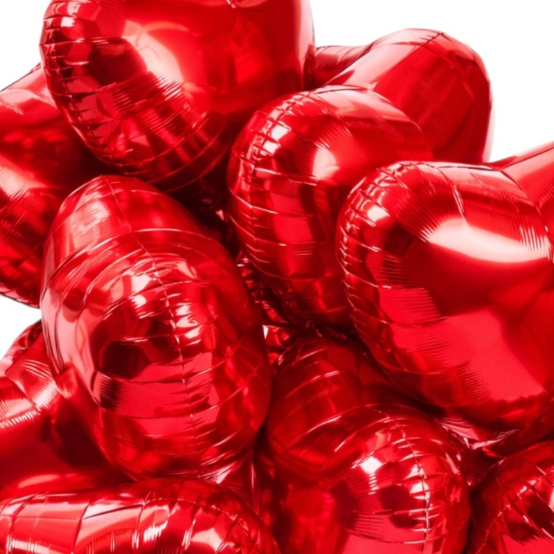 Balon Foliowy Na Walentynki Czerwone Serce Love