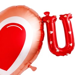 Balon foliowy Serce I Love You 45 cm