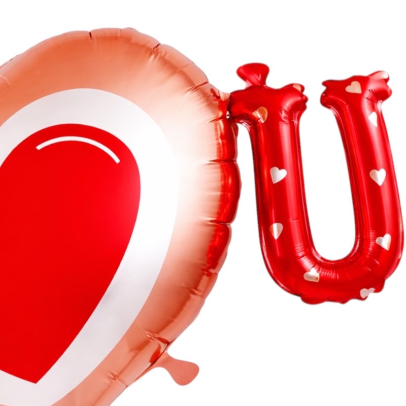 Balon foliowy Serce I Love You 45 cm
