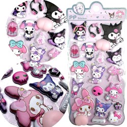 Naklejki 3D Kawaii z...