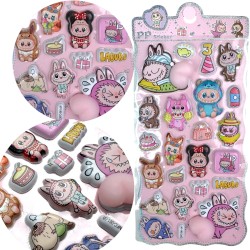 Naklejki 3D Kawaii z...