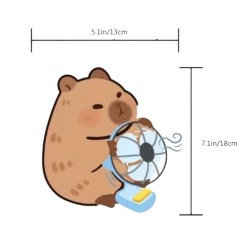 Baner Happy Birthday z Kapibarą 300 cm