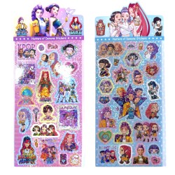 Zestaw Naklejek KPOP Naklejki Demon Hunters 42 szt Hunterx