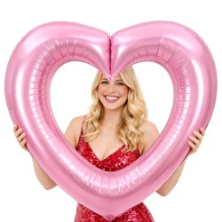 Balon foliowy serce różowe...