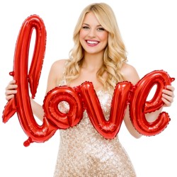 Balon foliowy napis LOVE...