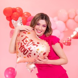 Balon foliowy Serce ze Strzałą 69x54cm 1 szt.