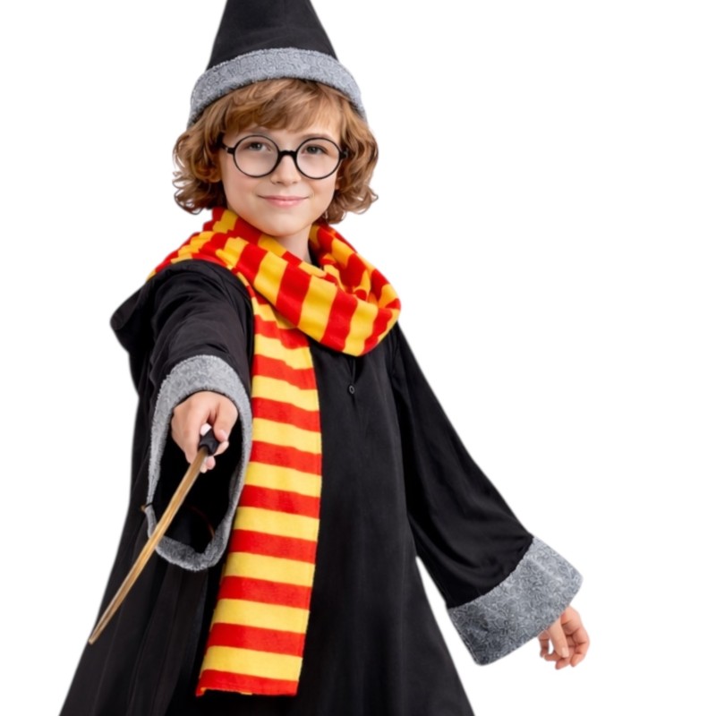 Strój czarodzieja Harry Potter 5-elementowy