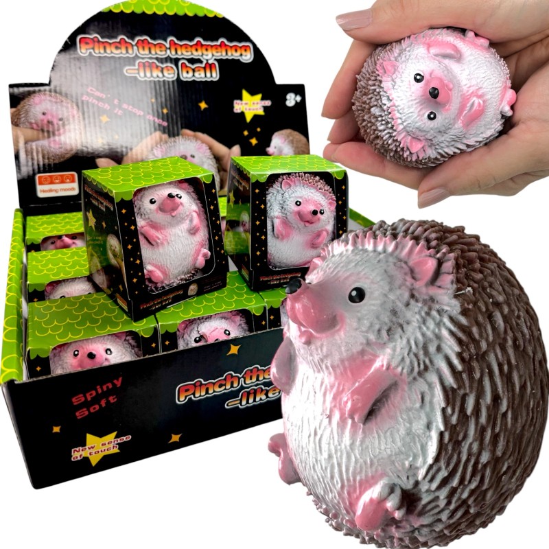 Gniotek sensoryczny jeżyk piankowy 1 szt. kulka antystresowa 8 cm