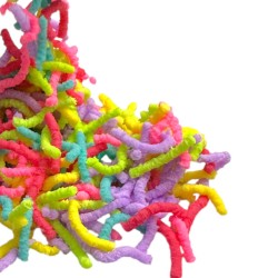 Neonowe Robaczki Sensoryczne Squeeze Toy 1 szt.