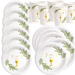 Zestaw Komunijny IHS Listki...