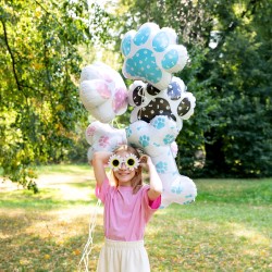 Balony foliowe łapa 49x50 cm 3 sztuki