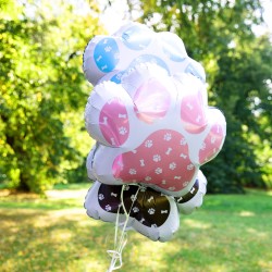 Balony foliowe łapa 49x50 cm 3 sztuki