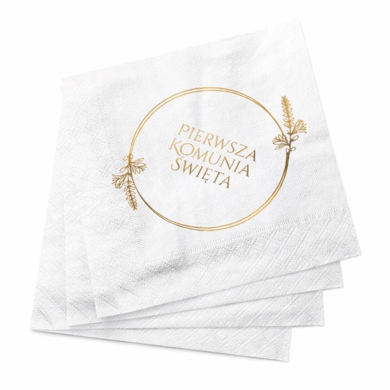 Serwetki papierowe Pierwsza Komunia Święta 12 szt.