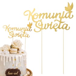 Topper na tort Komunia...