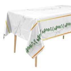 Obrus Marmur z Liśćmi i...