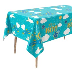 Obrus foliowy niebieski...