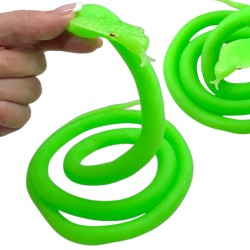 Gniotek sensoryczny wąż gumowy 120 cm x1 realistyczna zabawka