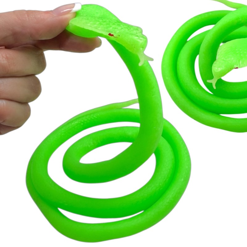 Gniotek sensoryczny wąż gumowy 120 cm x1 realistyczna zabawka