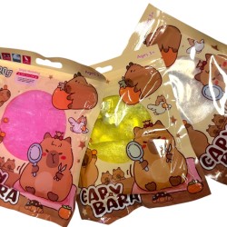 Slime saszetka kapibara 1 szt. 120 g kryształowy clay