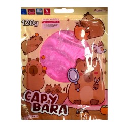 Slime saszetka kapibara 1 szt. 120 g kryształowy clay