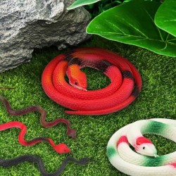 Gniotek sensoryczny wąż gumowy 120 cm x1 realistyczna zabawka