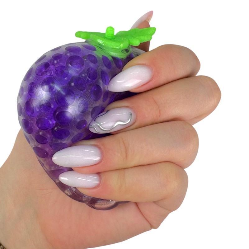 Gniotek orbeez winogrono x2 szt kawaii antystresowy