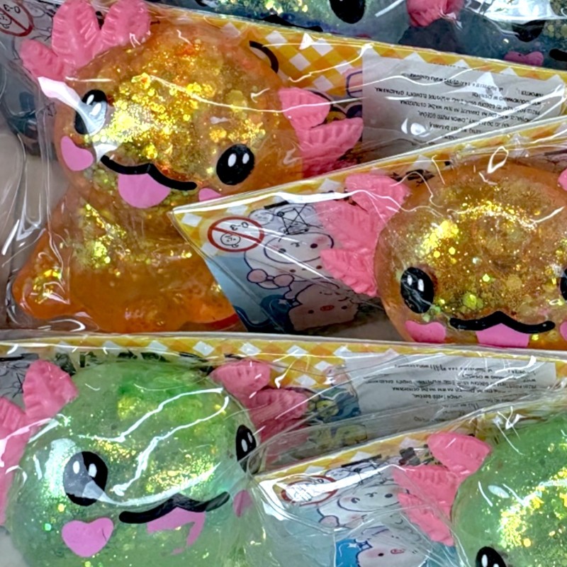 Gniotek Gel Axolotl Maltoza 1 szt. miękka zabawka antystresowa