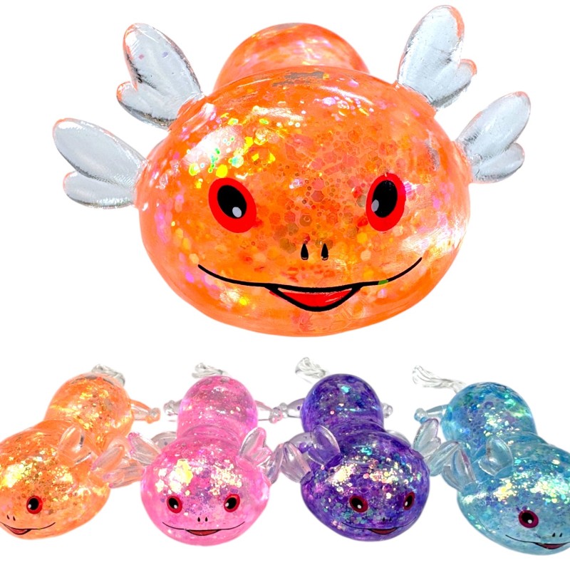 Gniotek Gel Maltoza Aksolotl Mini 1 szt. żelowy