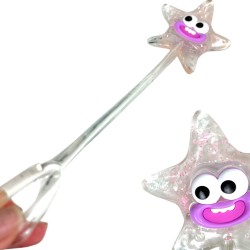 Gniotek Sticky Starfish rozgwiazda z przyssawką i linką 1 szt.