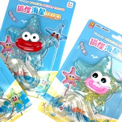 Gniotek Sticky Starfish rozgwiazda z przyssawką i linką 1 szt.