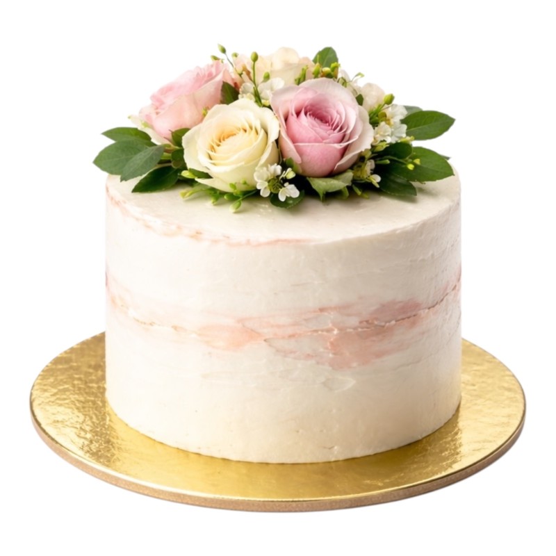 Złoty podkład pod tort sztywny 16,5 cm patera cukiernicza 4 szt.