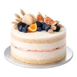 Okrągłe podkładki pod tort srebrne 20 cm 2 mm patera cukiernicza 2 sztuki